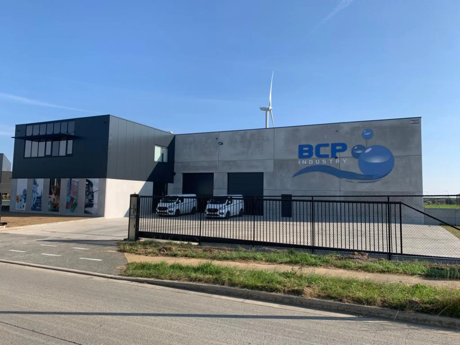 Het bedrijfsgebouw van BCP Industry in Leuze-en-Hainaut